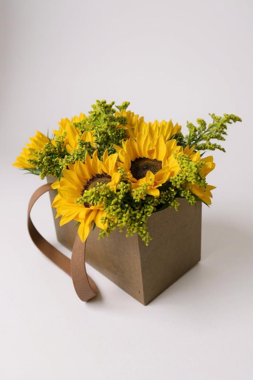 Bolsa Rouge Girassóis