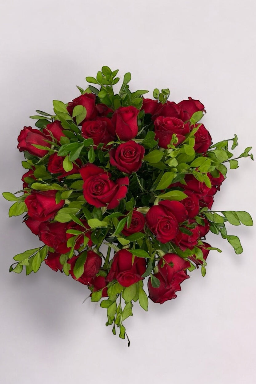 Box Elegante de Rosas Vermelhas