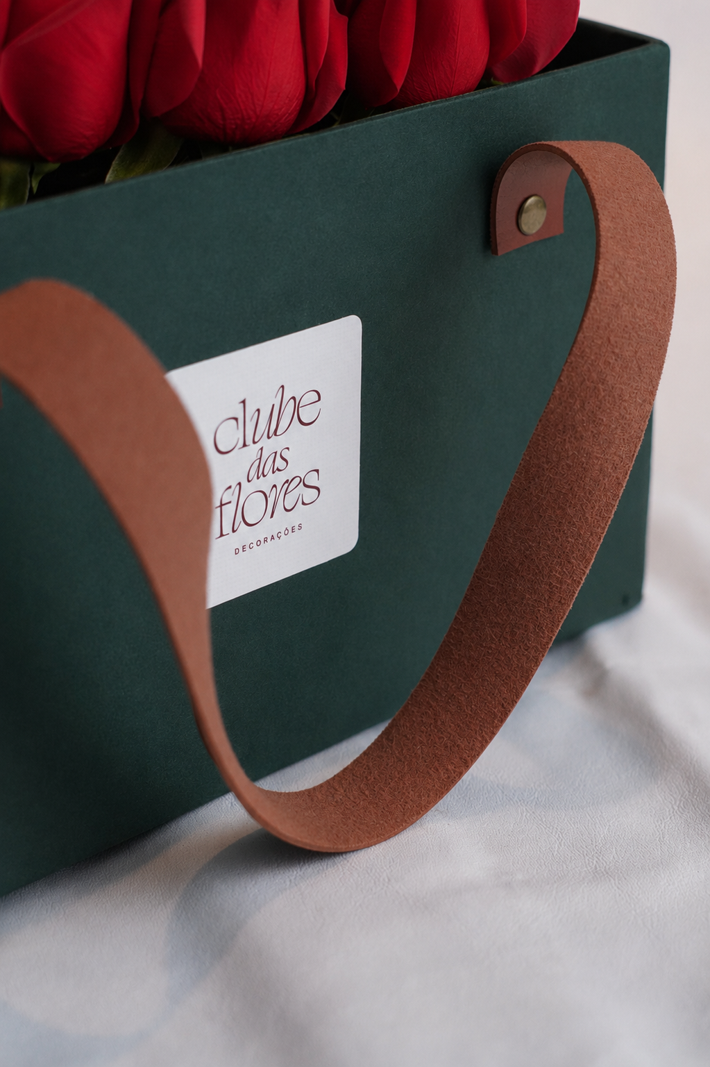 Bolsa Rouge Rosas Vermelhas