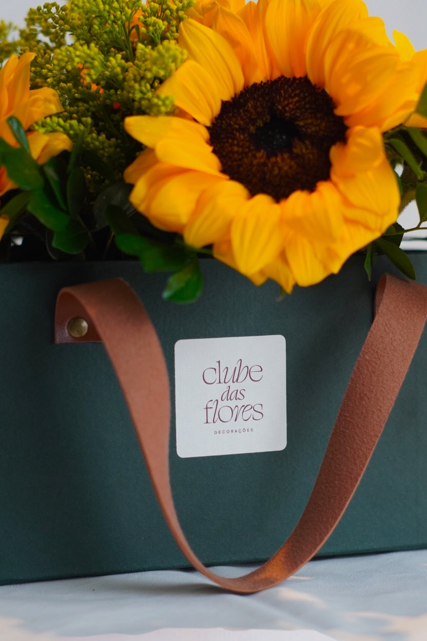 Bolsa Rouge Girassóis