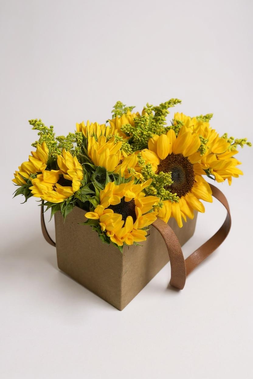 Bolsa Rouge Girassóis