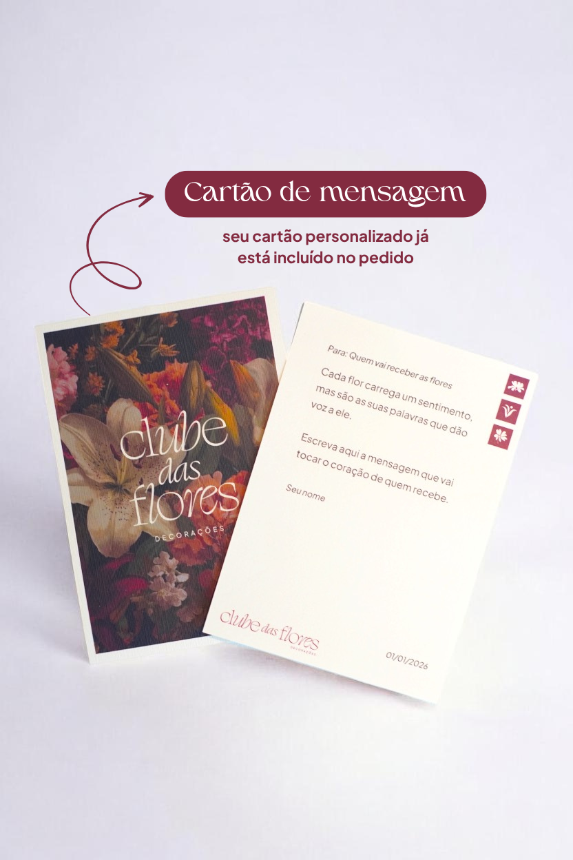 Bolsa Rouge Flores do Campo - Edição Celebração