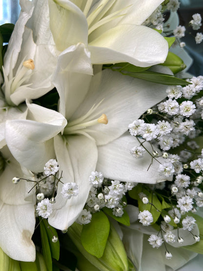 Buquê de Lírios Brancos