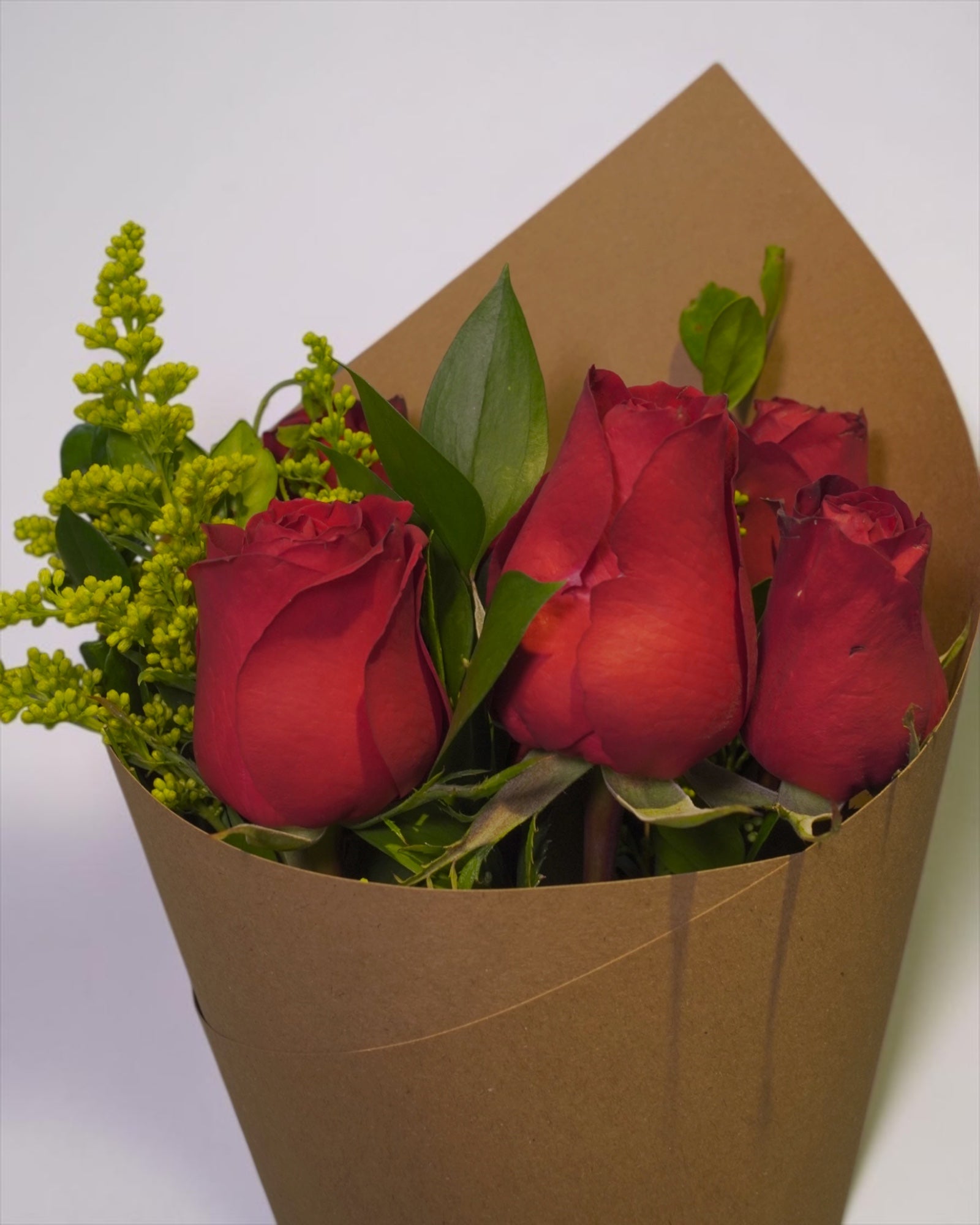 Cone de Rosas Vermelhas